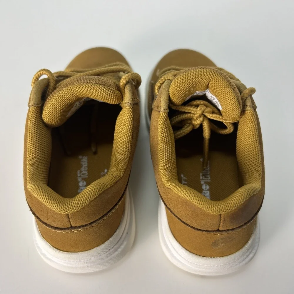 Timberland Toddler Allston Lace Up Sneakers Toddler‎ Size 7 Wheat Nubuck Leather